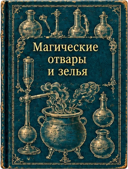 Обложка: «Магические отвары и зелья»